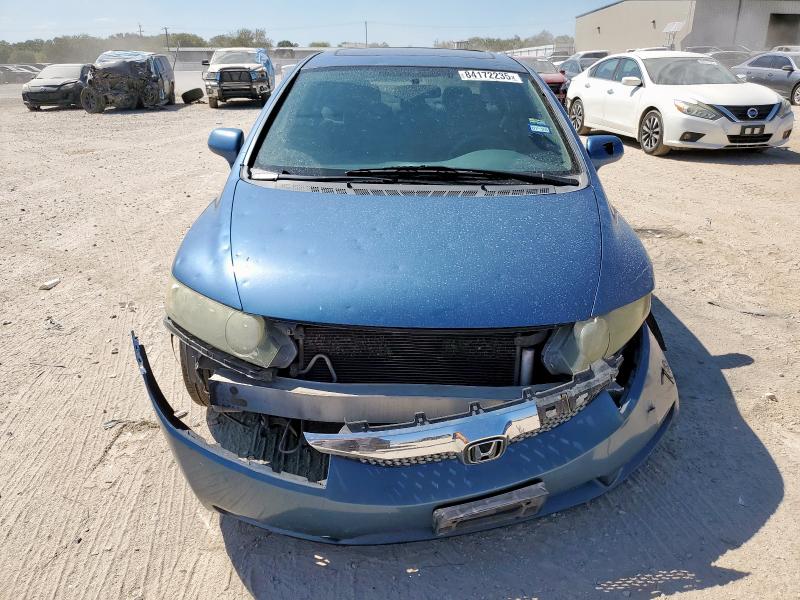 19XFA1F81AE064762 - 2010 HONDA CIVIC EX BLUE photo 5
