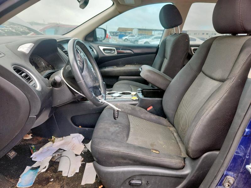 5N1DR2MN3HC907999 - 2017 NISSAN PATHFINDER S BLUE photo 7