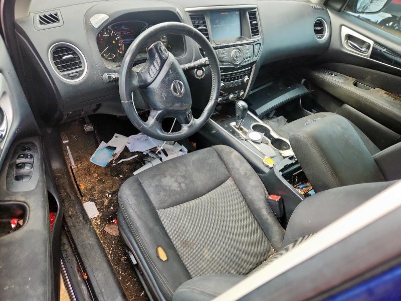 5N1DR2MN3HC907999 - 2017 NISSAN PATHFINDER S BLUE photo 8