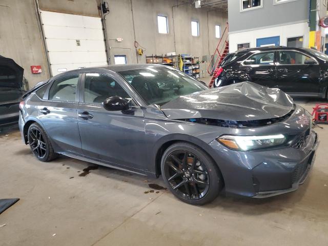 19XFL2H8XSE021388 - 2025 HONDA CIVIC SPORT GRAY photo 4