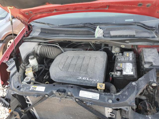 2C4RDGCG3DR637568 - 2013 DODGE GRAND CARAVAN SXT RED photo 12