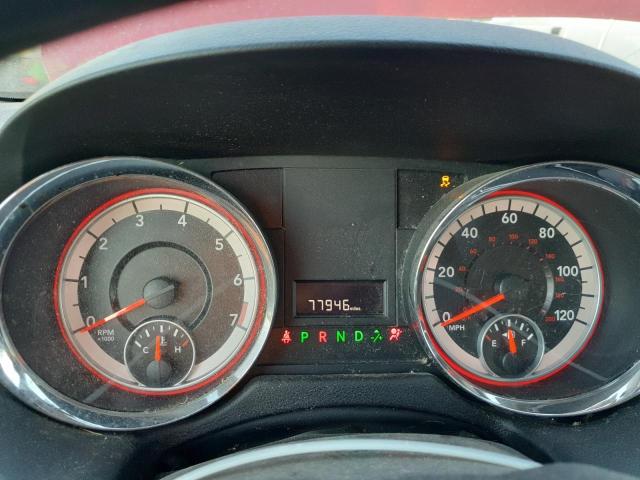 2C4RDGCG3DR637568 - 2013 DODGE GRAND CARAVAN SXT RED photo 9