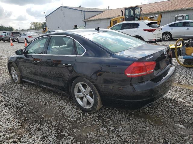 1VWBP7A32DC112502 - 2013 VOLKSWAGEN PASSAT SE BLACK photo 2
