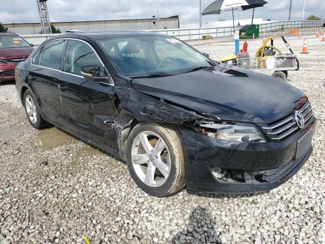 1VWBP7A32DC112502 - 2013 VOLKSWAGEN PASSAT SE BLACK photo 4