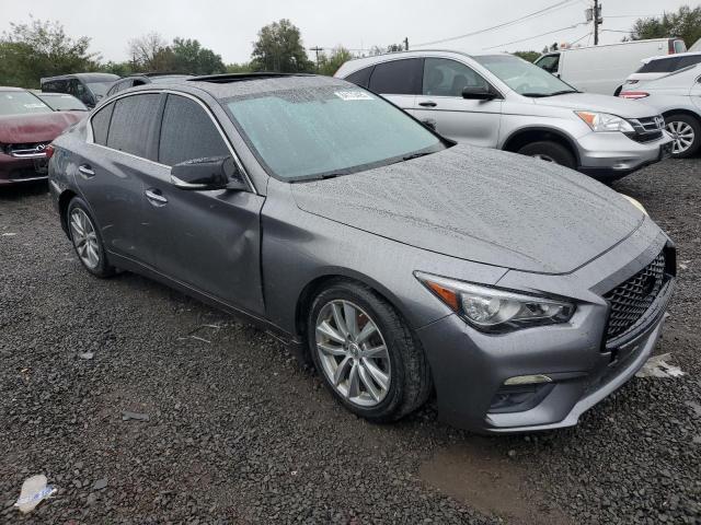 JN1EV7AR5JM433405 - 2018 INFINITI Q50 LUXE ნაცრისფერი ფოტო 4