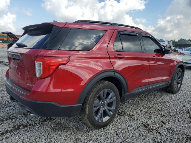 1FMSK8DH5PGB81143 - 2023 FORD EXPLORER XLT წითელი ფოტო 3
