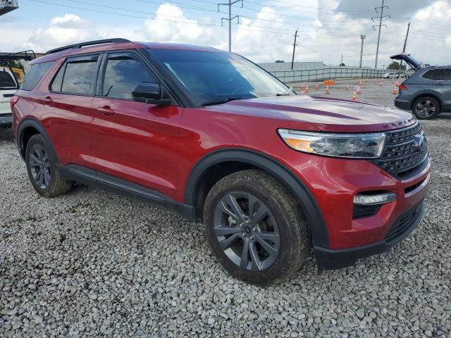 1FMSK8DH5PGB81143 - 2023 FORD EXPLORER XLT წითელი ფოტო 4