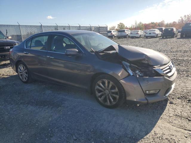 1HGCR2F93DA809188 - 2013 HONDA ACCORD TOURING 灰色 照片 4