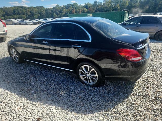 55SWF4KB9HU199723 - 2017 MERCEDES-BENZ C 300 4MATIC SILVER photo 2