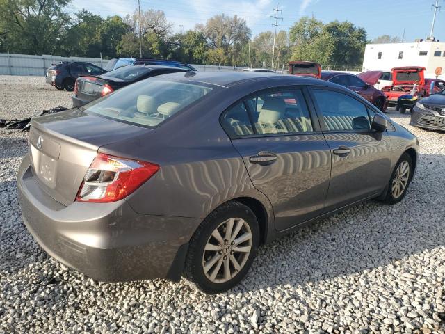 19XFB2F8XCE053636 - 2012 HONDA CIVIC EX CHARCOAL photo 3