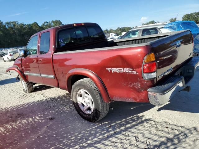 5TBRT34153S338510 - 2003 TOYOTA TUNDRA ACCESS CAB SR5 RED photo 2