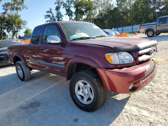 5TBRT34153S338510 - 2003 TOYOTA TUNDRA ACCESS CAB SR5 RED photo 4