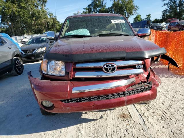 5TBRT34153S338510 - 2003 TOYOTA TUNDRA ACCESS CAB SR5 RED photo 5