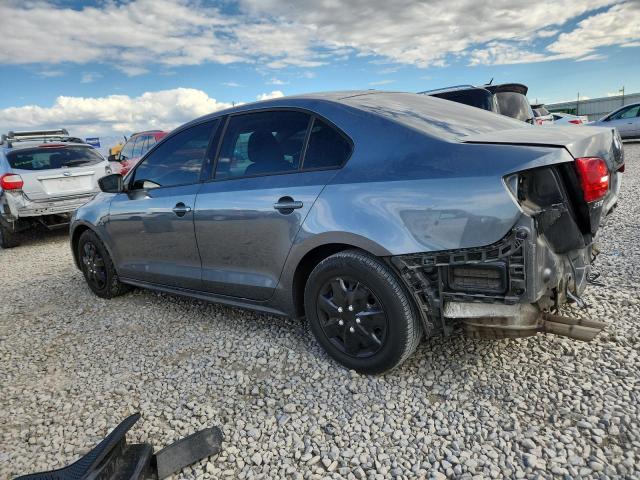 3VW2K7AJ1DM450310 - 2013 VOLKSWAGEN JETTA BASE ნაცრისფერი ფოტო 2