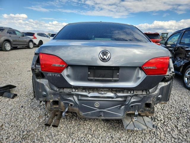 3VW2K7AJ1DM450310 - 2013 VOLKSWAGEN JETTA BASE ნაცრისფერი ფოტო 6