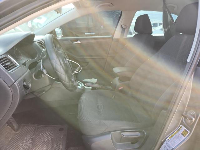 3VW2K7AJ1DM450310 - 2013 VOLKSWAGEN JETTA BASE ნაცრისფერი ფოტო 7