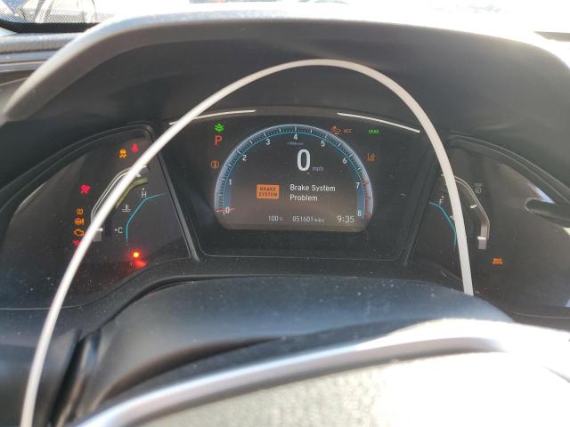 2HGFC2F6XMH548843 - 2021 HONDA CIVIC LX გრაფიტი ფოტო 9