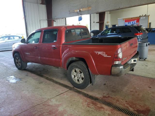 5TELU4EN3AZ729690 - 2010 TOYOTA TACOMA DOUBLE CAB RED photo 2