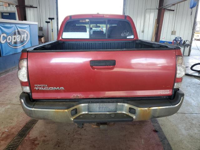 5TELU4EN3AZ729690 - 2010 TOYOTA TACOMA DOUBLE CAB RED photo 6