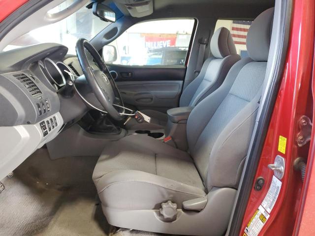 5TELU4EN3AZ729690 - 2010 TOYOTA TACOMA DOUBLE CAB RED photo 7