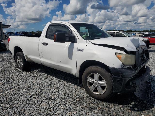5TFLV52157X007593 - 2007 TOYOTA TUNDRA WHITE photo 4