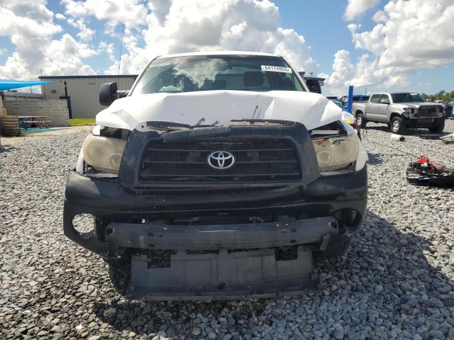 5TFLV52157X007593 - 2007 TOYOTA TUNDRA WHITE photo 5