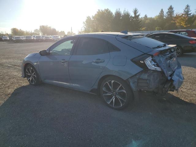 SHHFK7H90JU307251 - 2018 HONDA CIVIC SPORT TOURING Gris photo 2