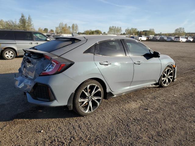 SHHFK7H90JU307251 - 2018 HONDA CIVIC SPORT TOURING Gris photo 3
