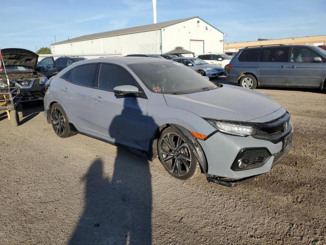 SHHFK7H90JU307251 - 2018 HONDA CIVIC SPORT TOURING Gris photo 4