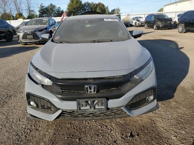 SHHFK7H90JU307251 - 2018 HONDA CIVIC SPORT TOURING Gris photo 5