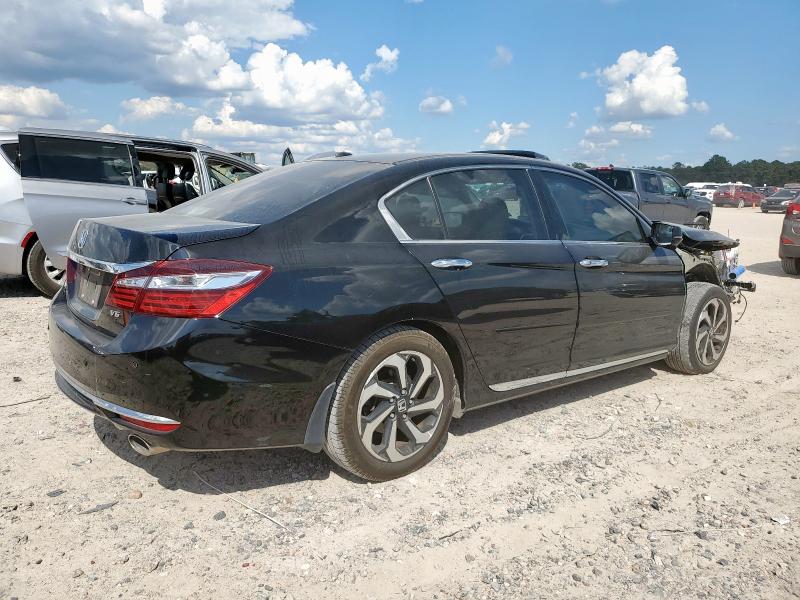 1HGCR3F85GA014693 - 2016 HONDA ACCORD EXL BLACK photo 3