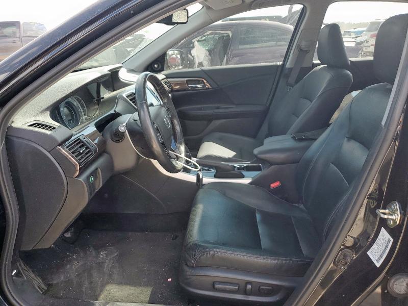 1HGCR3F85GA014693 - 2016 HONDA ACCORD EXL BLACK photo 7