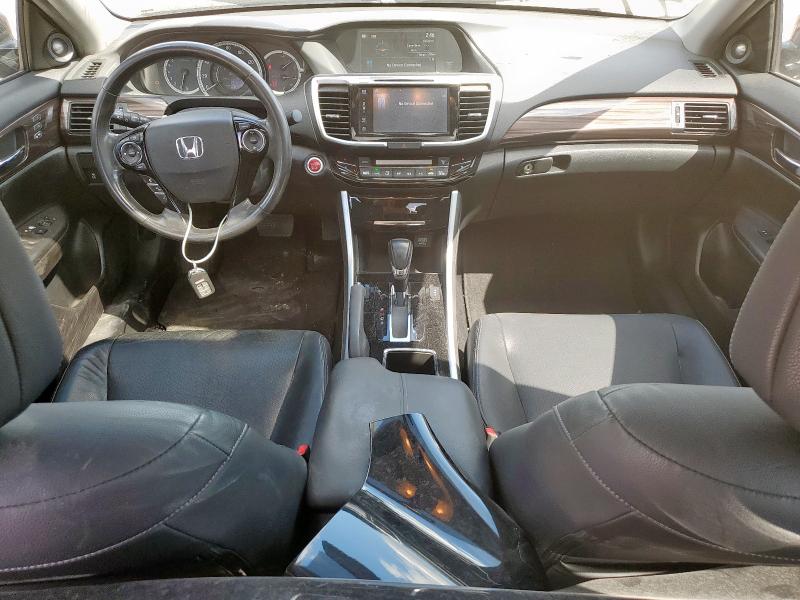 1HGCR3F85GA014693 - 2016 HONDA ACCORD EXL BLACK photo 8