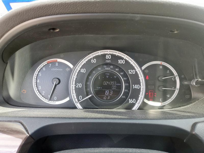 1HGCR3F85GA014693 - 2016 HONDA ACCORD EXL BLACK photo 9