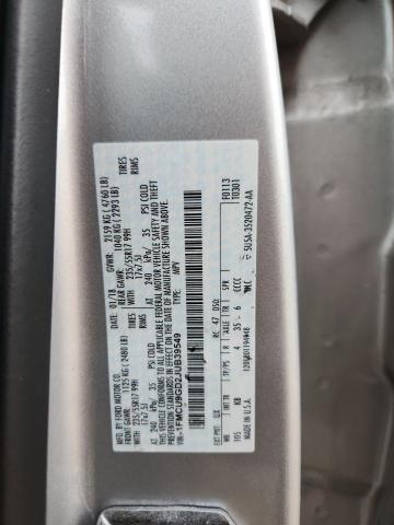 1FMCU9GD2JUB39549 - 2018 FORD ESCAPE SE SILVER photo 12