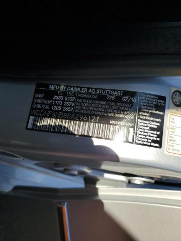 WDDHF8HB8BA296121 - 2011 MERCEDES-BENZ E 350 4MATIC SILVER photo 12