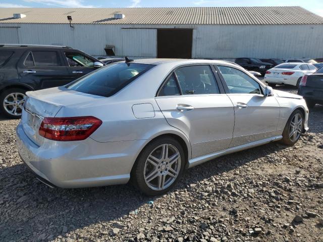 WDDHF8HB8BA296121 - 2011 MERCEDES-BENZ E 350 4MATIC SILVER photo 3