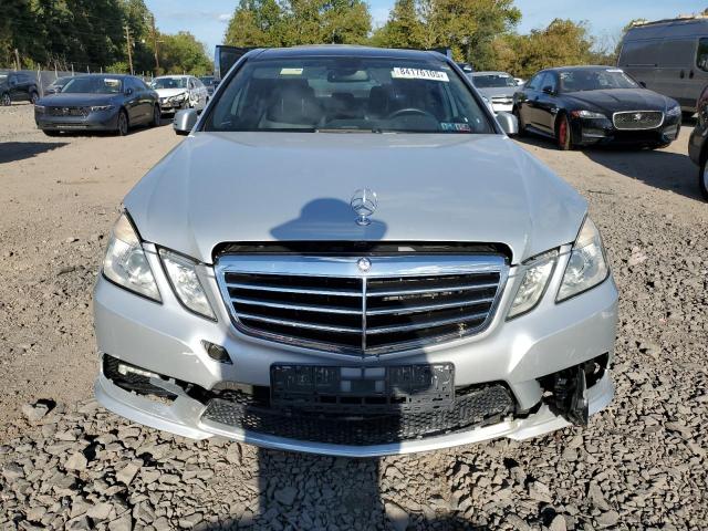 WDDHF8HB8BA296121 - 2011 MERCEDES-BENZ E 350 4MATIC SILVER photo 5