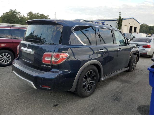 JN8AY2NE8J9730933 - 2018 NISSAN ARMADA PLATINUM Niebieski zdjęcie 3