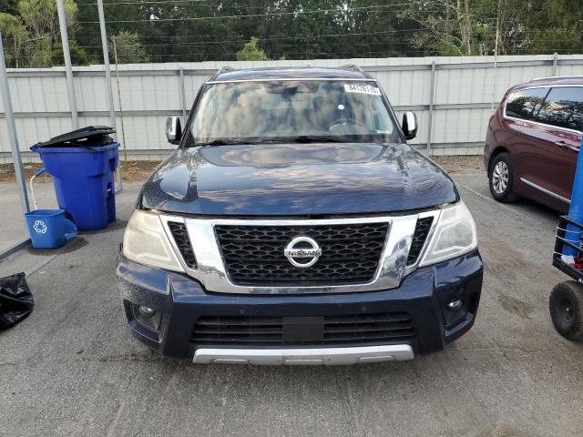 JN8AY2NE8J9730933 - 2018 NISSAN ARMADA PLATINUM Niebieski zdjęcie 5