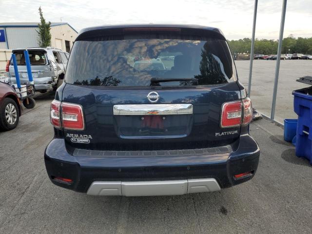 JN8AY2NE8J9730933 - 2018 NISSAN ARMADA PLATINUM Niebieski zdjęcie 6