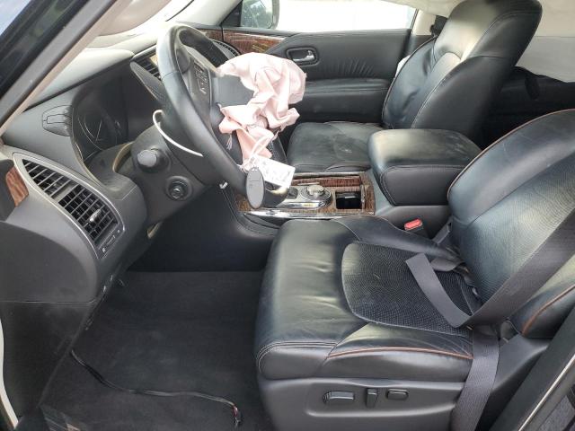 JN8AY2NE8J9730933 - 2018 NISSAN ARMADA PLATINUM Niebieski zdjęcie 7