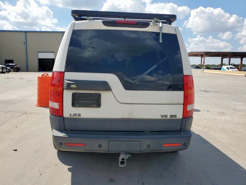 SALAE25406A395578 - 2006 LAND ROVER LR3 SE Սպիտակ լուսանկար 6