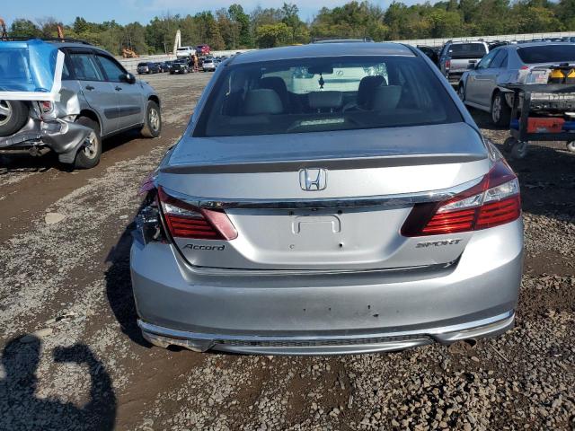 1HGCR2F57HA110164 - 2017 HONDA ACCORD SPORT 银色 照片 6