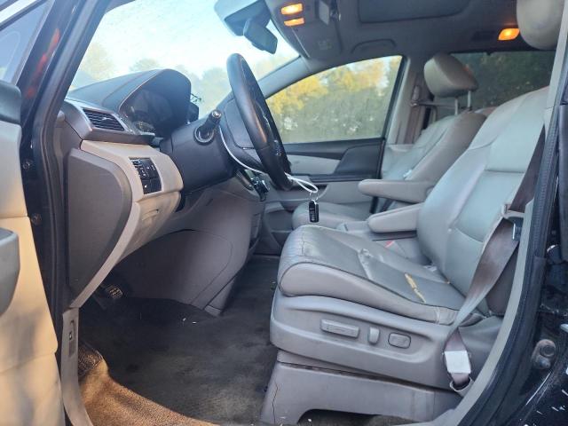 5FNRL5H60EB121155 - 2014 HONDA ODYSSEY EXL BLACK photo 7