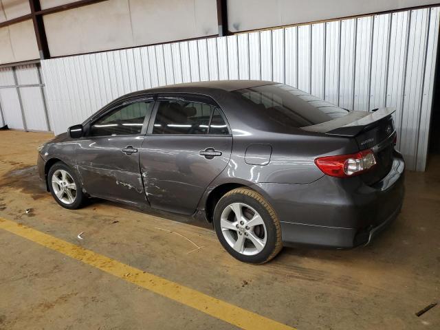 5YFBU4EE9CP023828 - 2012 TOYOTA COROLLA BASE Szary zdjęcie 2