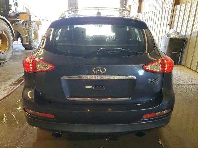 JNKAJ09F48M355247 - 2008 INFINITI EX35 BASE BLUE photo 6