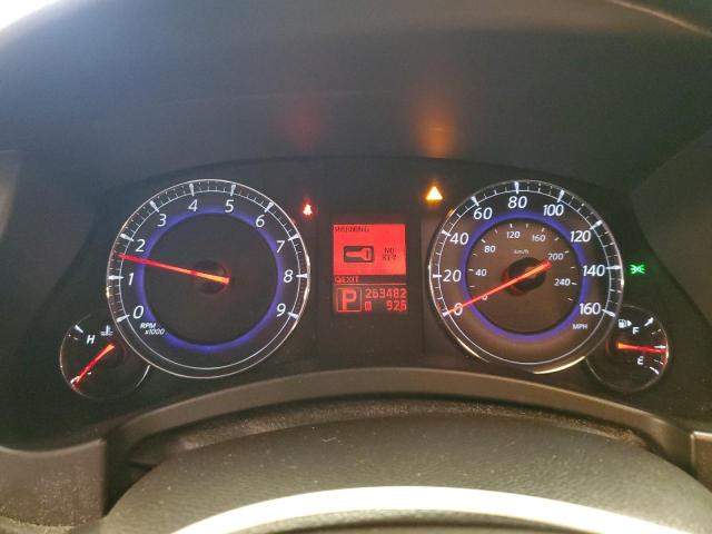 JNKAJ09F48M355247 - 2008 INFINITI EX35 BASE BLUE photo 9