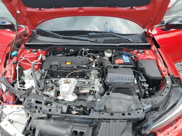 2HGFE2F55NH536960 - 2022 HONDA CIVIC SPORT წითელი ფოტო 11