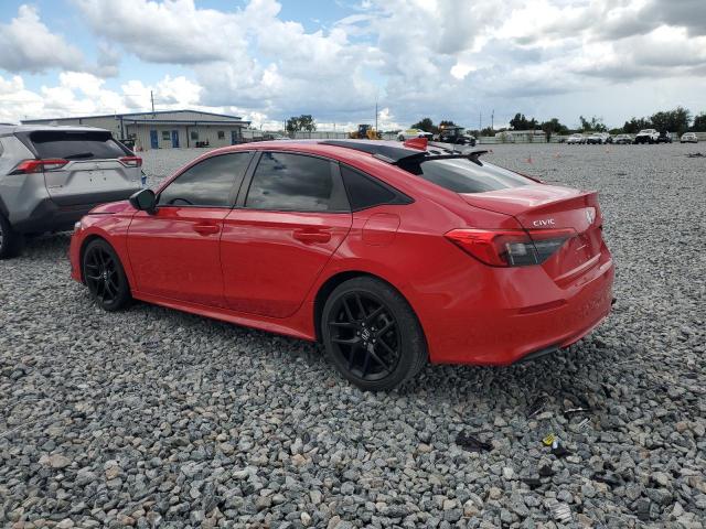 2HGFE2F55NH536960 - 2022 HONDA CIVIC SPORT წითელი ფოტო 2